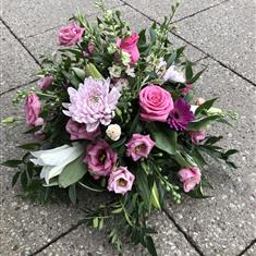 Pink &amp; Cream Posy Arrangement