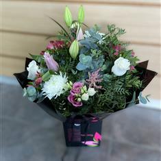 Pretty in Pink Handtied Bouquet