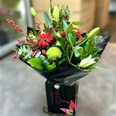 Winter Deluxe Hand Tied Bouquet