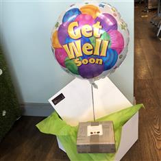 Balloon in a box with Chocolates
