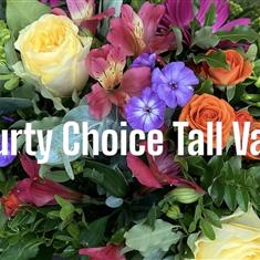 Fleurty Tall Flowers in a Vase