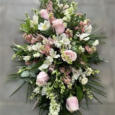 Pink and White Doble Ended Spray
