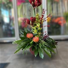 Modern Exotic Christmas Arrangement