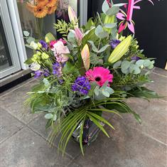 Pink and Purple Vase