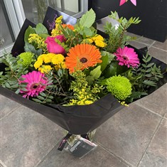 Vibrant Handtied in a Vase