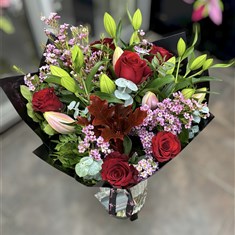 Lily and Rose Vase